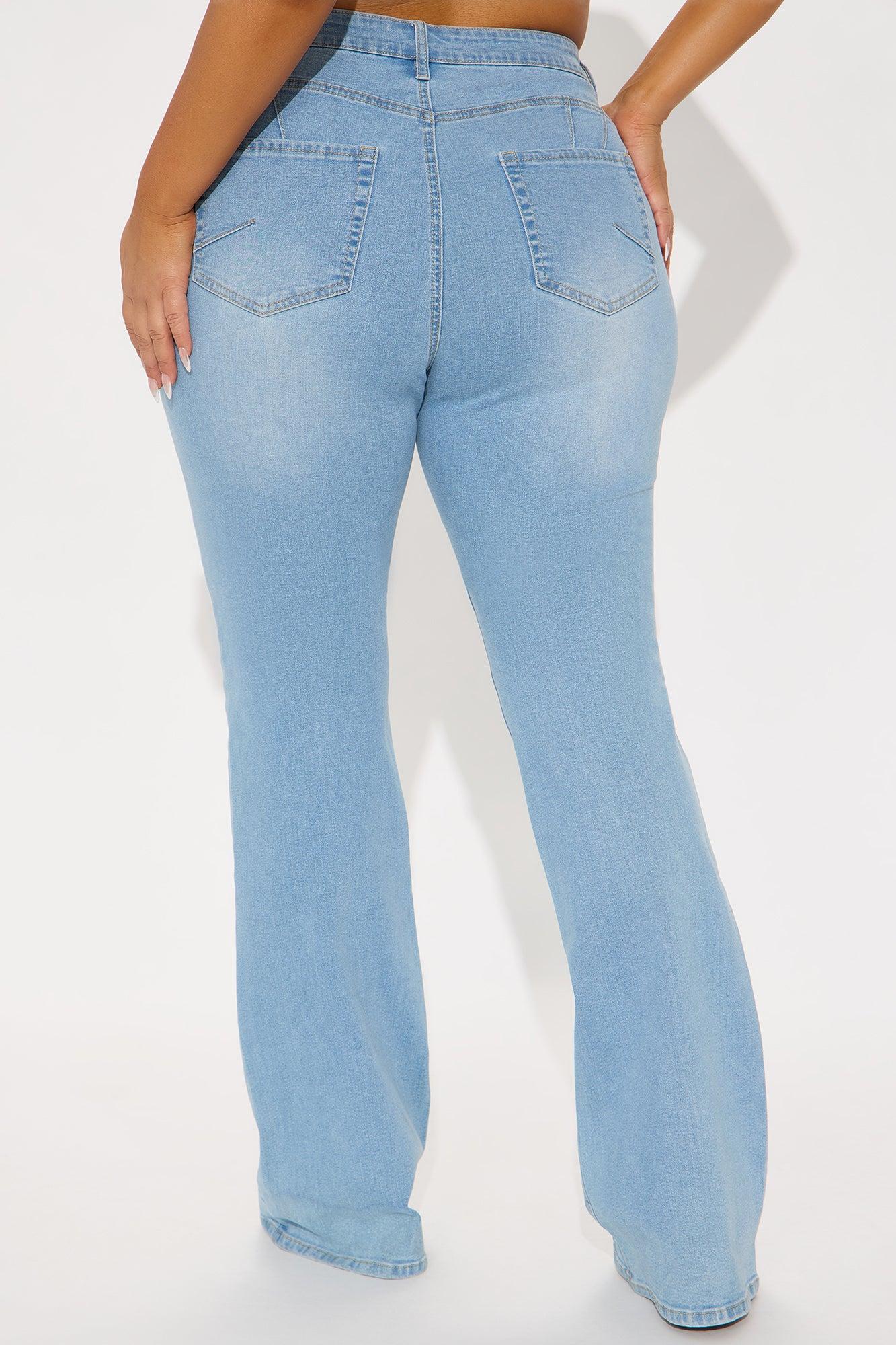 Tall Mesa Booty Lifting Stretch Bootcut Jeans - Light Wash Female Product Image