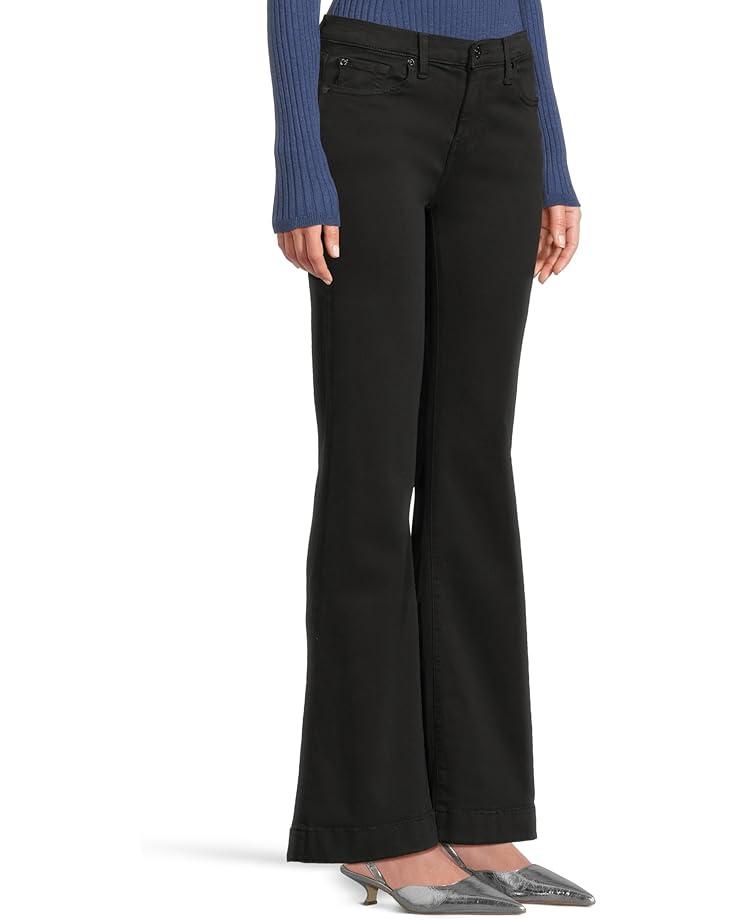 Women's 7 For All Mankind Dojo Tailorless Jeans in Black Product Image