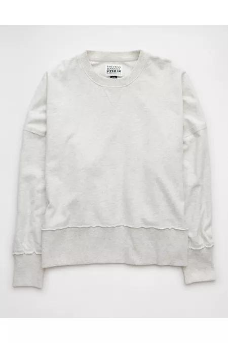 AE Big Hug Crew Neck Sweatshirt Womens Product Image