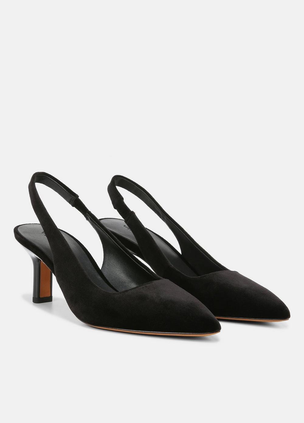 Patrice Velvet Slingback Heel Product Image