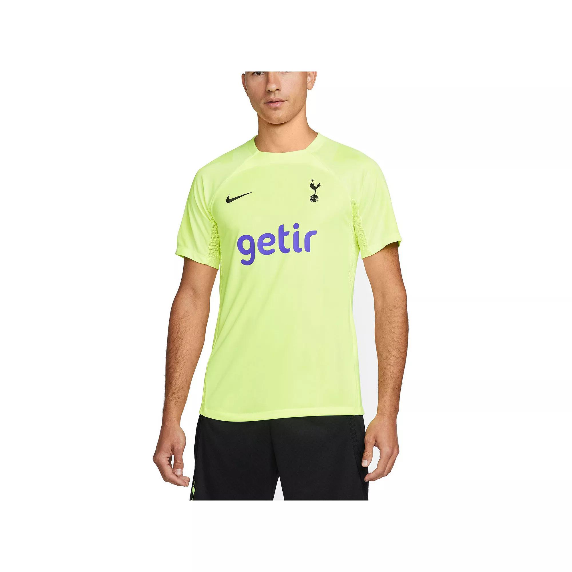 Men's Nike Yellow Tottenham Hotspur Strike Raglan Performance Team Top, Size: Medium, Tot Yellow Product Image