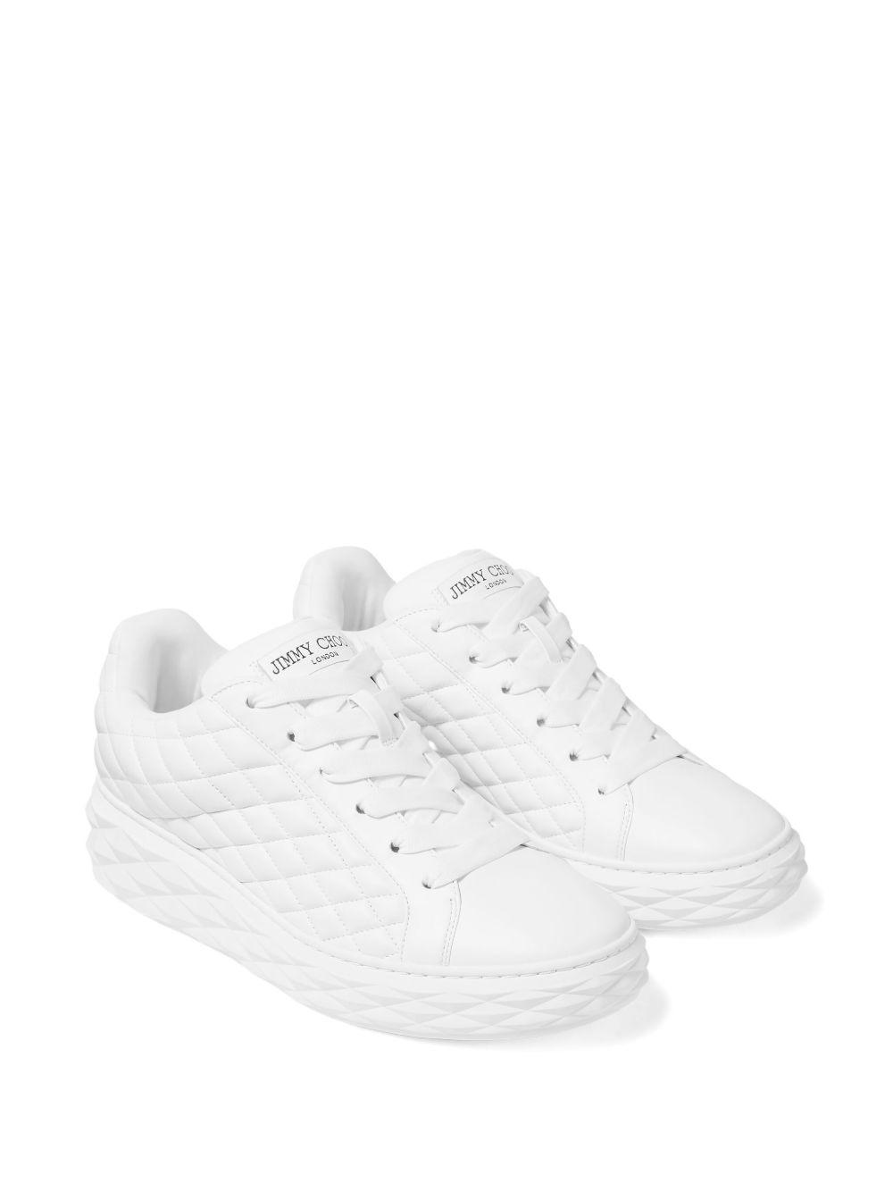 quilted lace-up sneakers Product Image