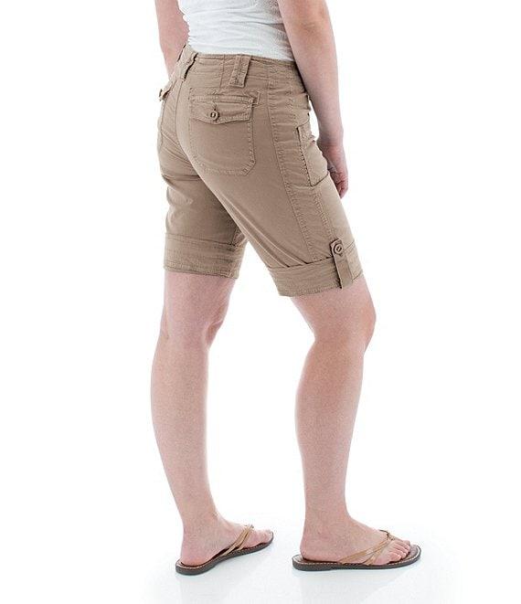 Aventura Arden V2 Organic Cotton Blend Twill Solid Bermuda Shorts Product Image