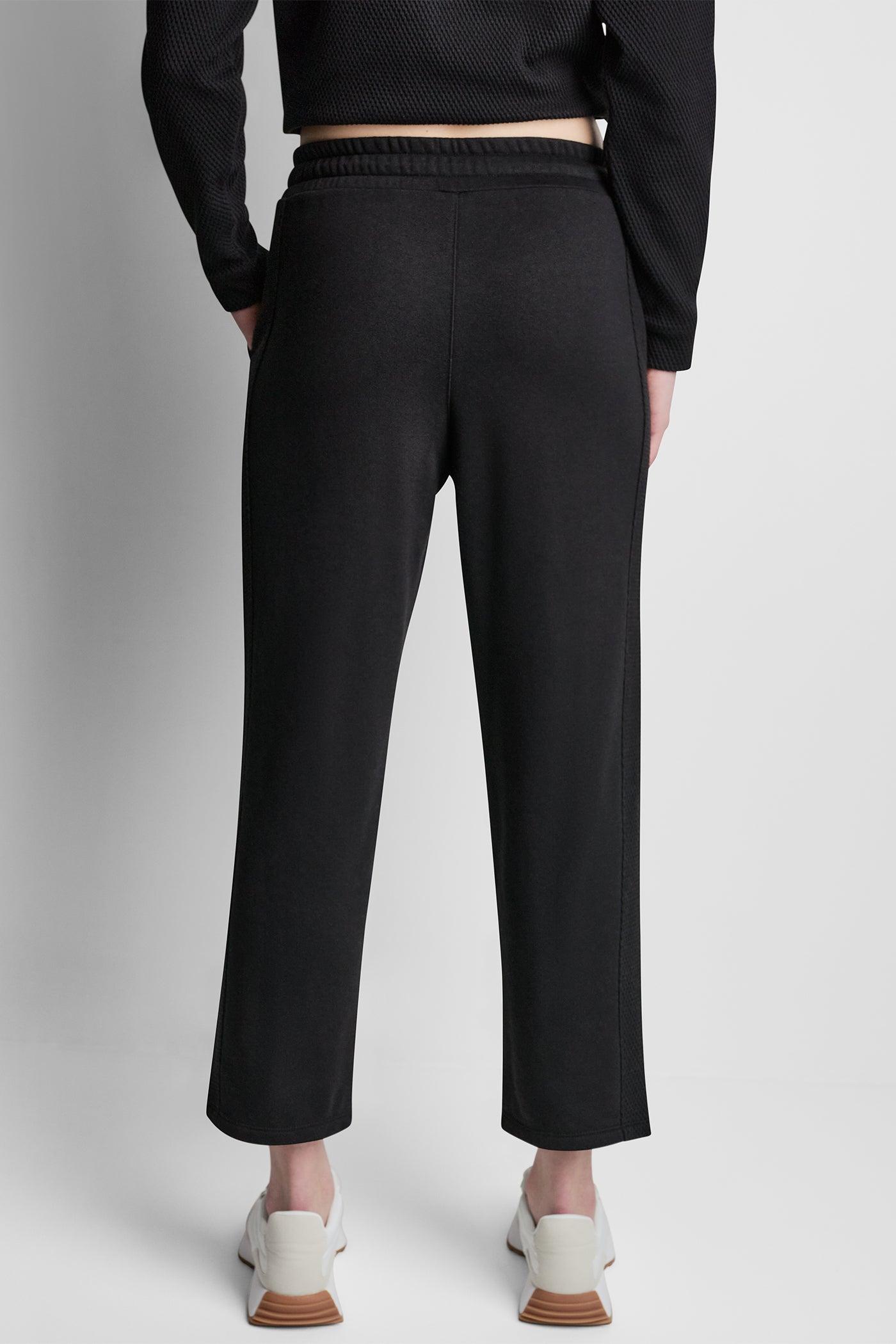 JACQUARD MIX HIGH-RISE ANKLE PANT Product Image