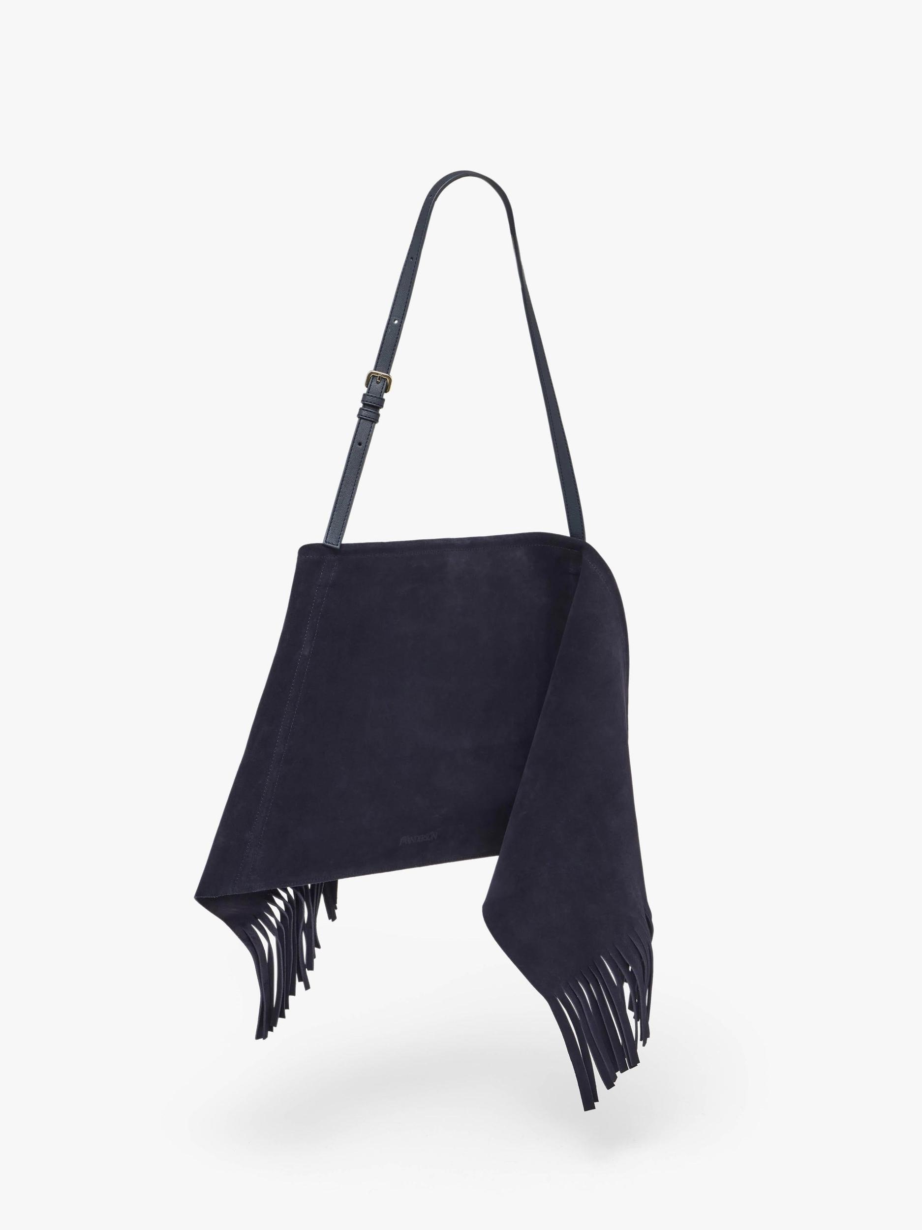 MEDIUM SCARF BAG - SUEDE SHOULDER BAG Product Image