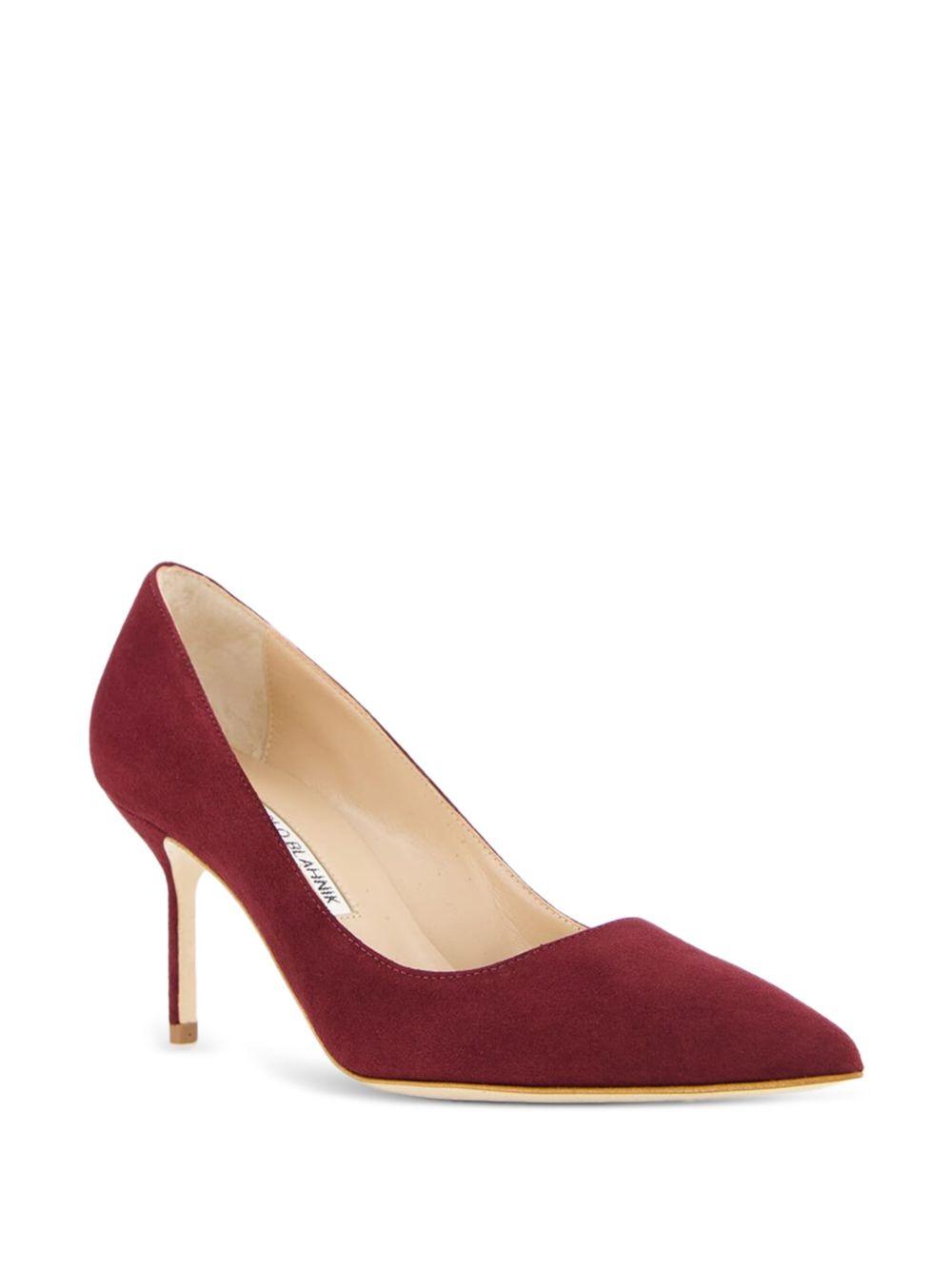 70mm BB pointed-toe suede pumps Product Image