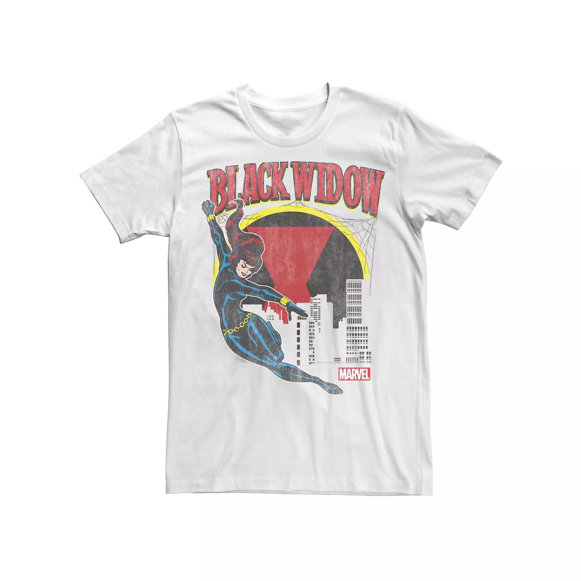 Men's Marvel Black Widow Web Slinger Tee,  Product Image