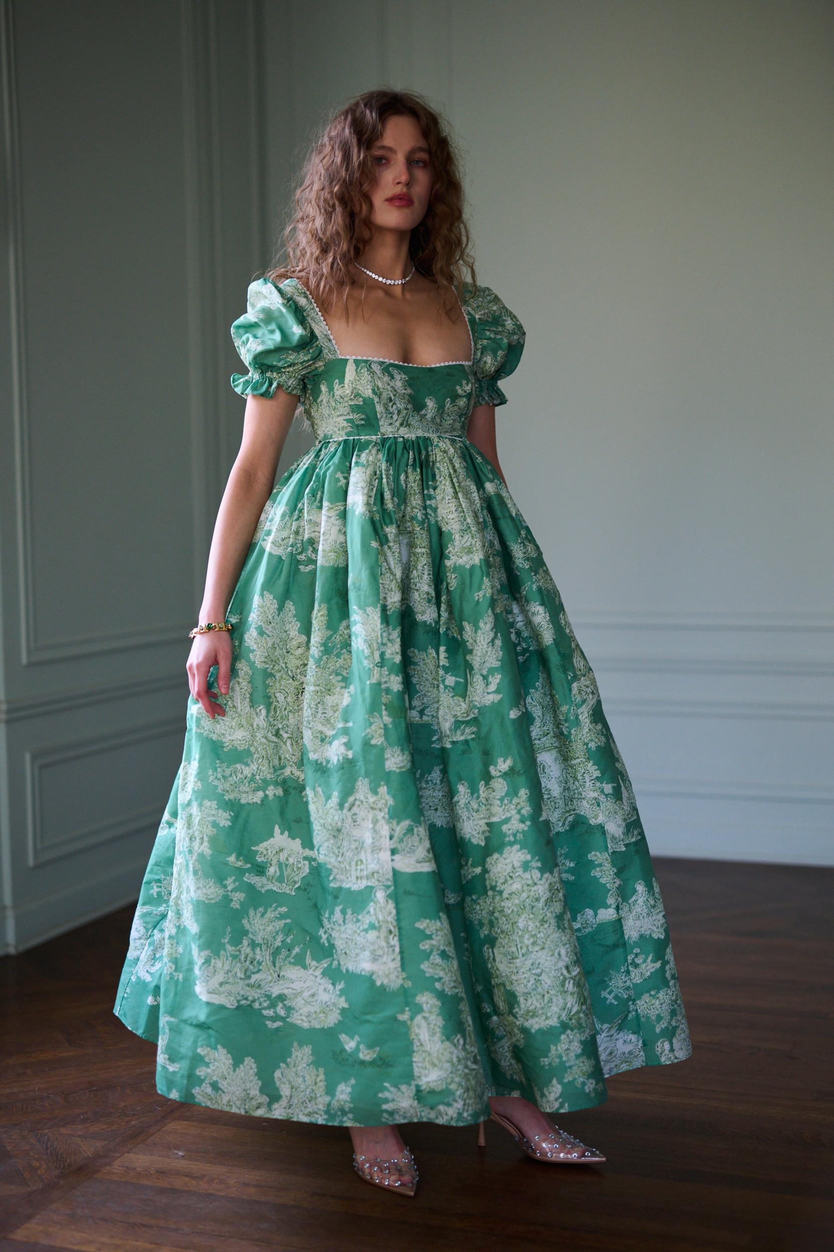 The Cedar Toile Love Story Dress Product Image