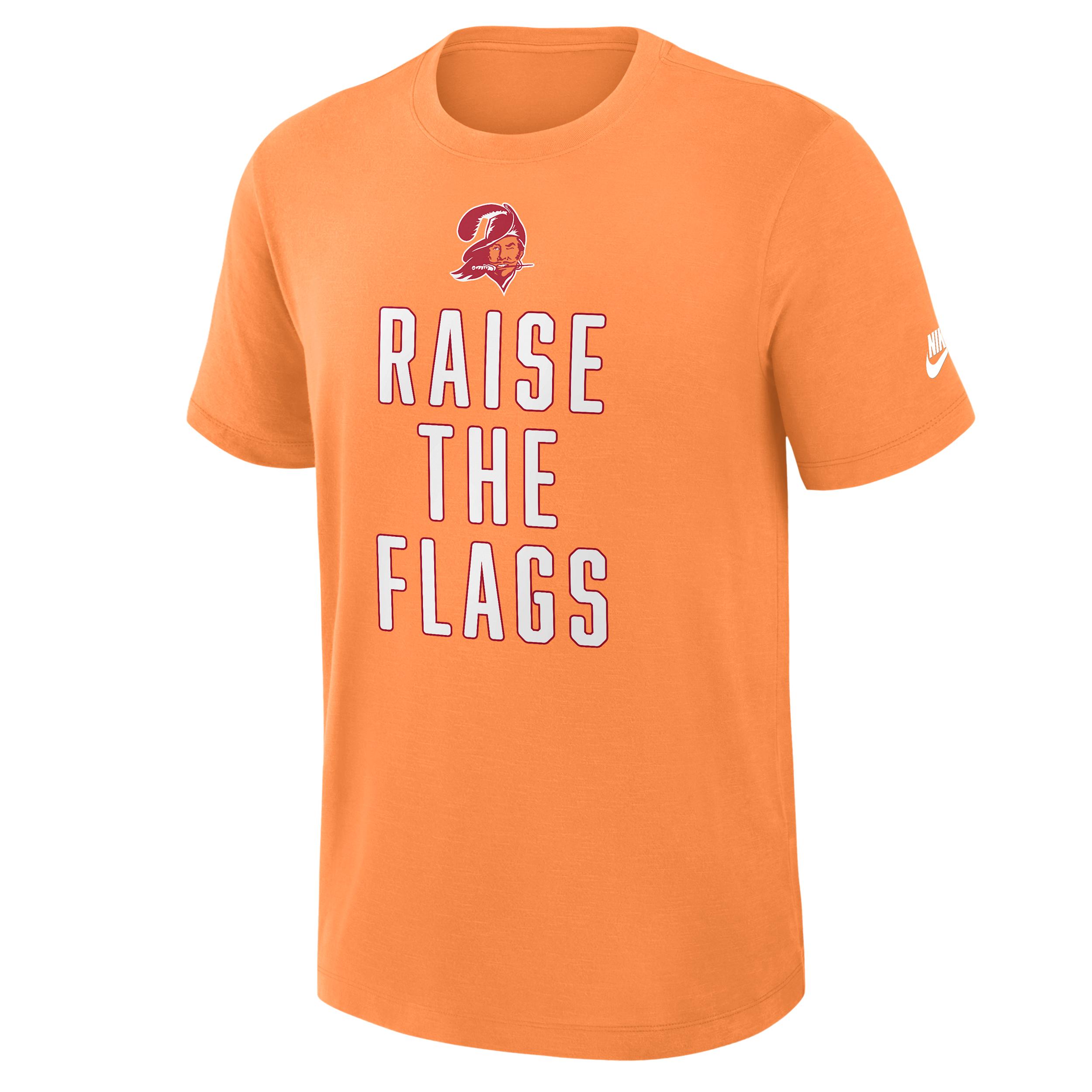 Tampa Bay Buccaneers Direct Handoff Rewind Slub Nike Mens NFL T-Shirt | 034983T9YV-2W0 Product Image