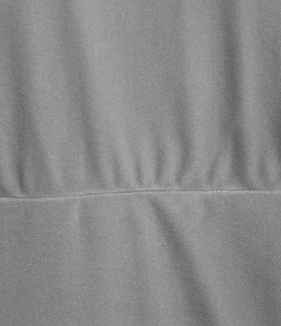 Moa Moa Short Sleeves V-Neck Velvet Top Product Image