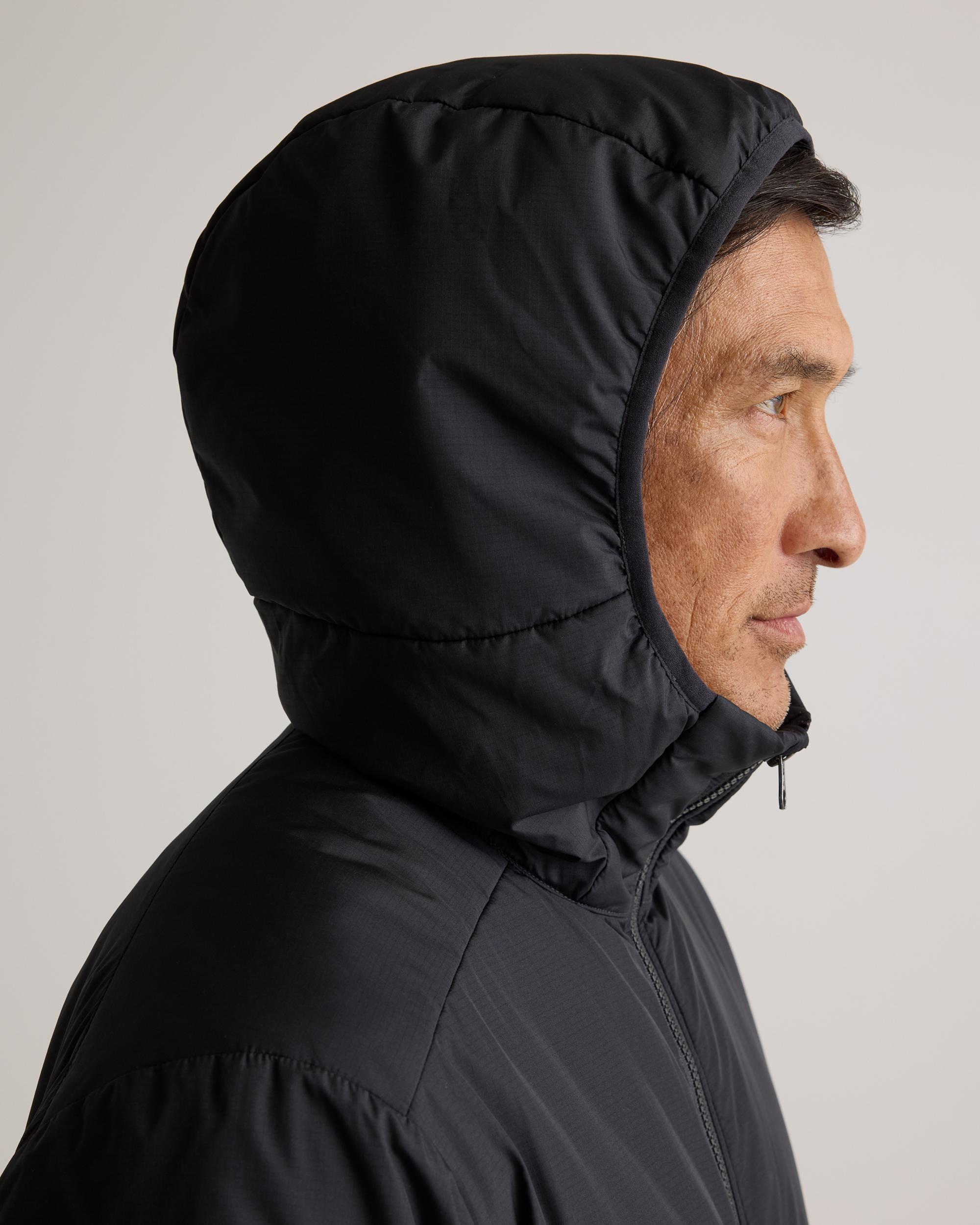 Quince | Men's Hybrid Insulated Lightweight Hooded Jacket Size XL, 100% Polyester Product Image