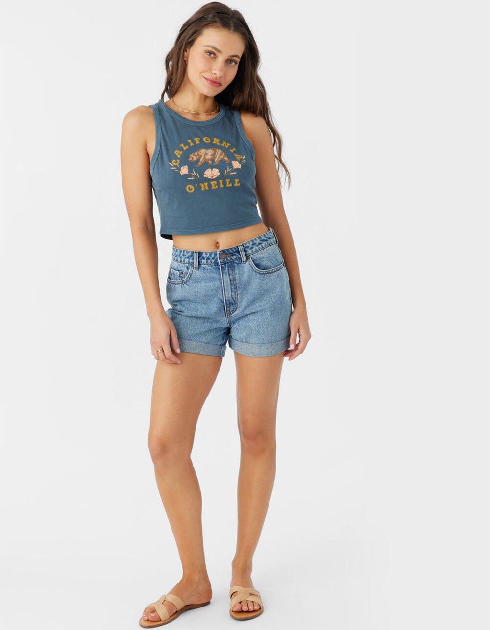 O'NEILL Cali Bear Womens Tank Top - SLATE BLUE Product Image