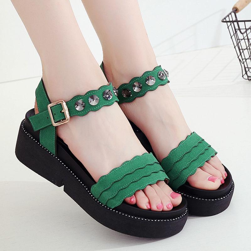Platform Mary Jane Pumps Product Image