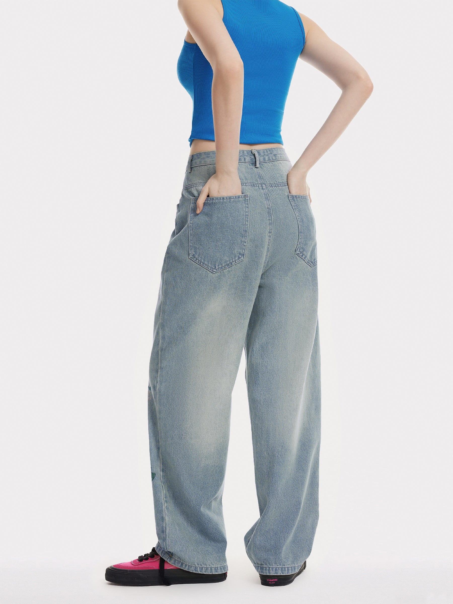 Aelfric Eden Animal Graphic Jeans Product Image