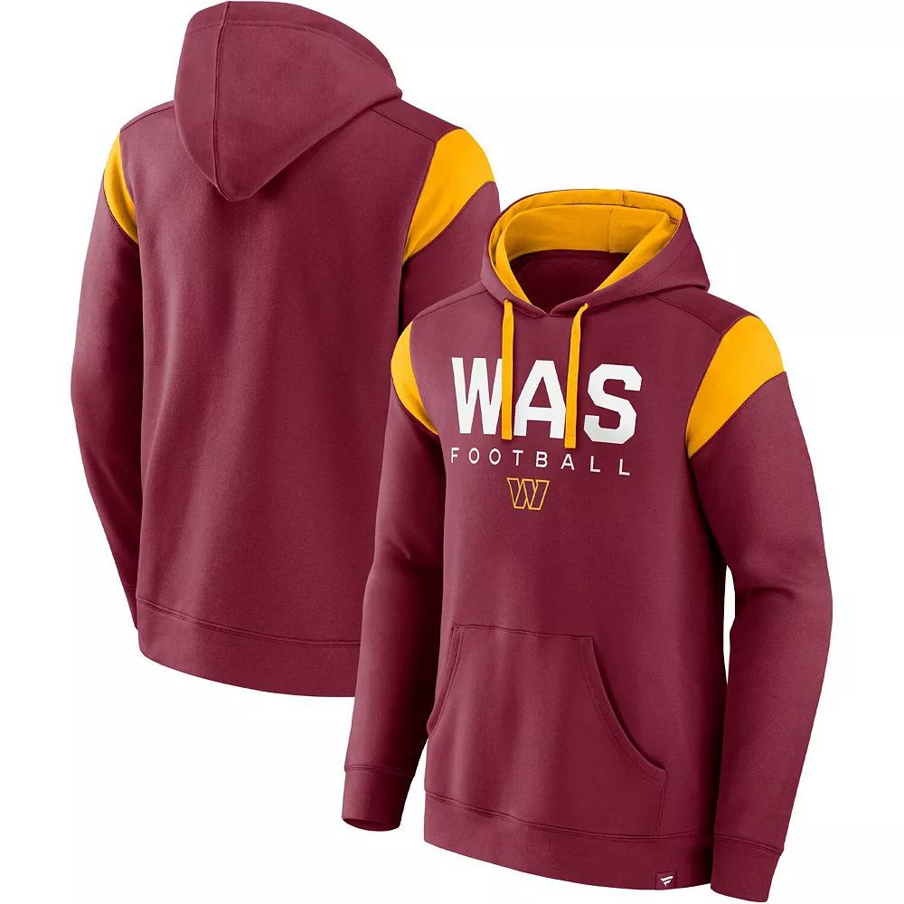 Men's Fanatics Branded Burgundy Washington Commanders Call The Shot Pullover Hoodie, Size: Large, Wft Med Re Product Image
