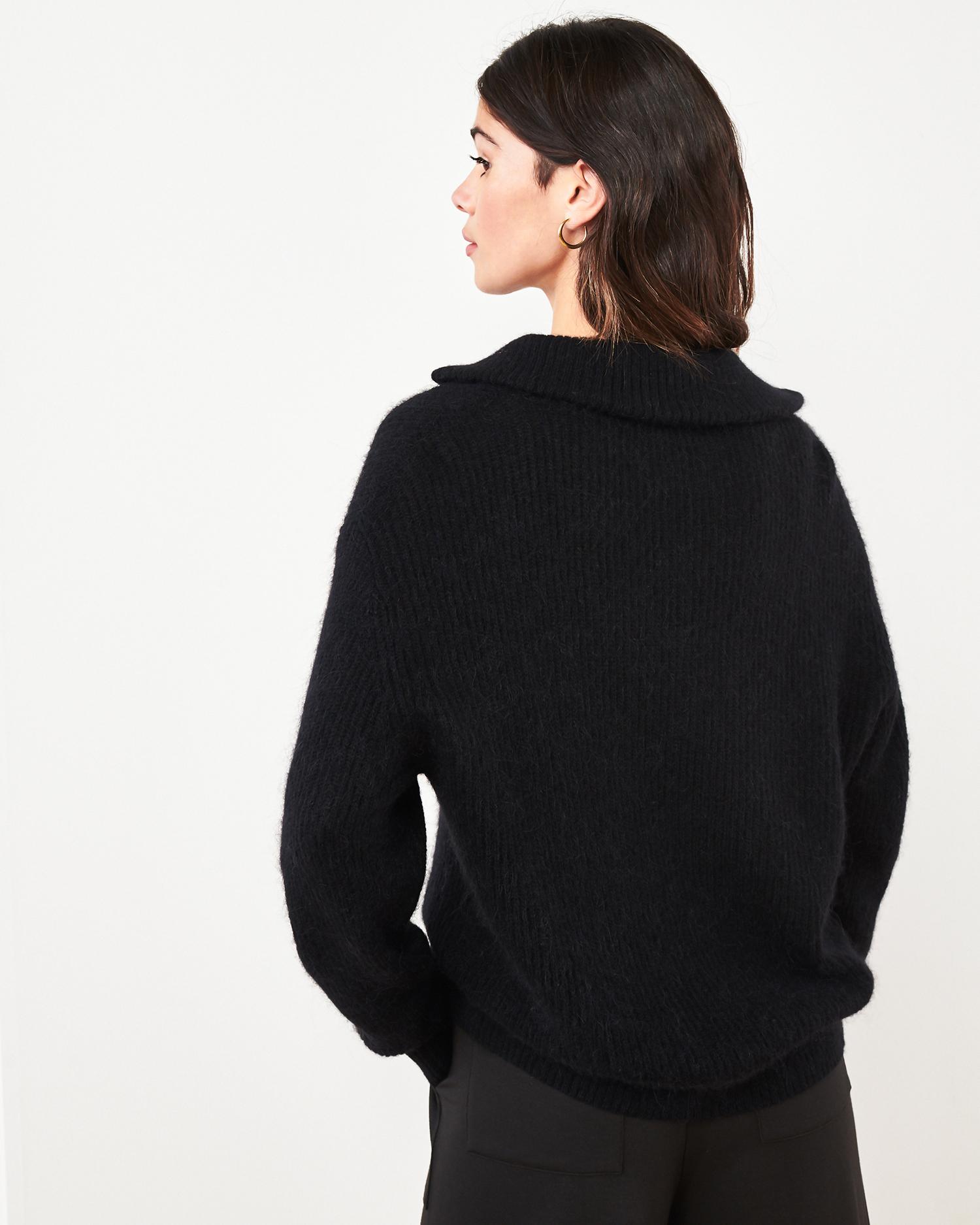 Quince | Women's Alpaca Quarter Zip Sweaters Size XS Product Image
