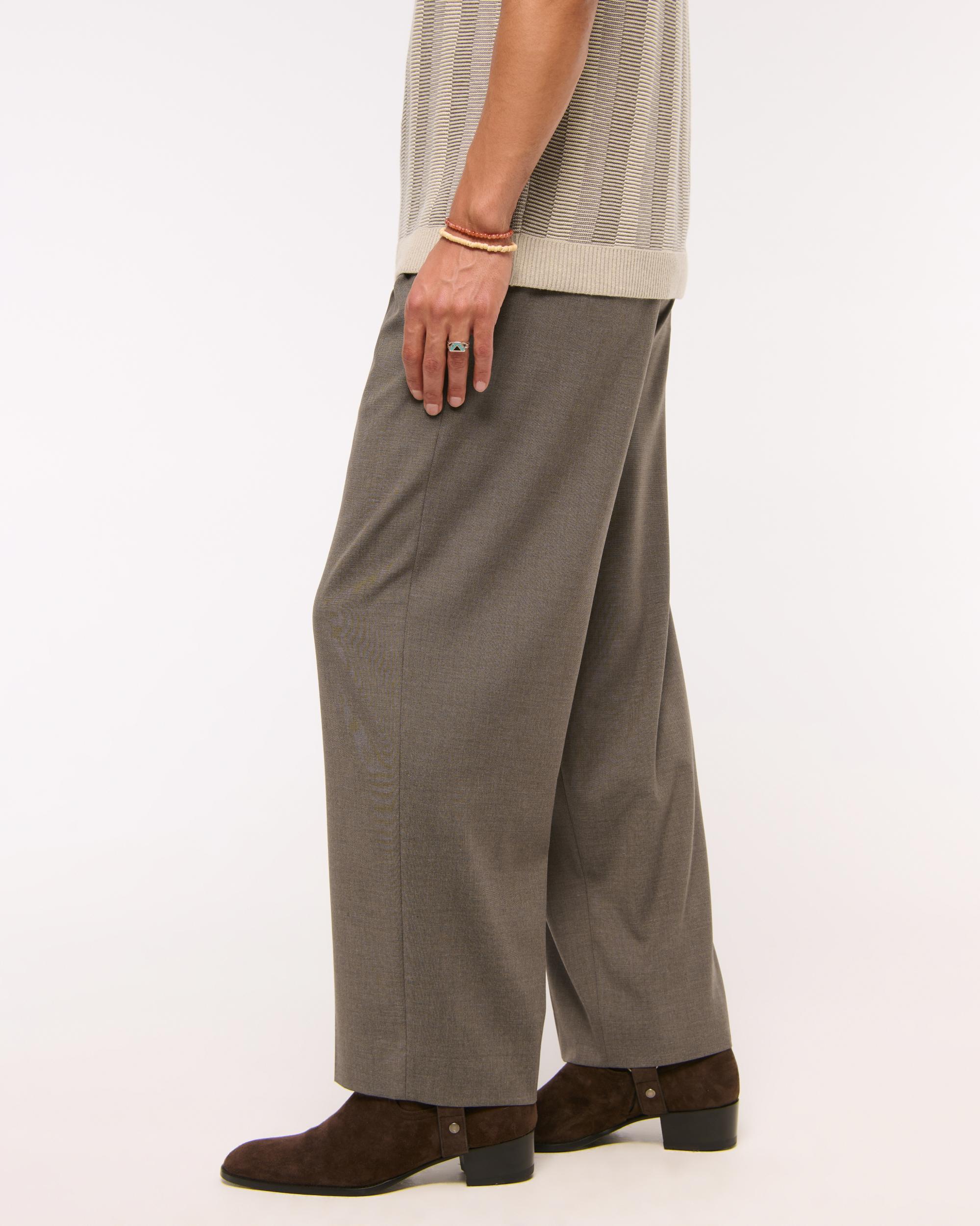 Pleated Baggy Trouser Product Image