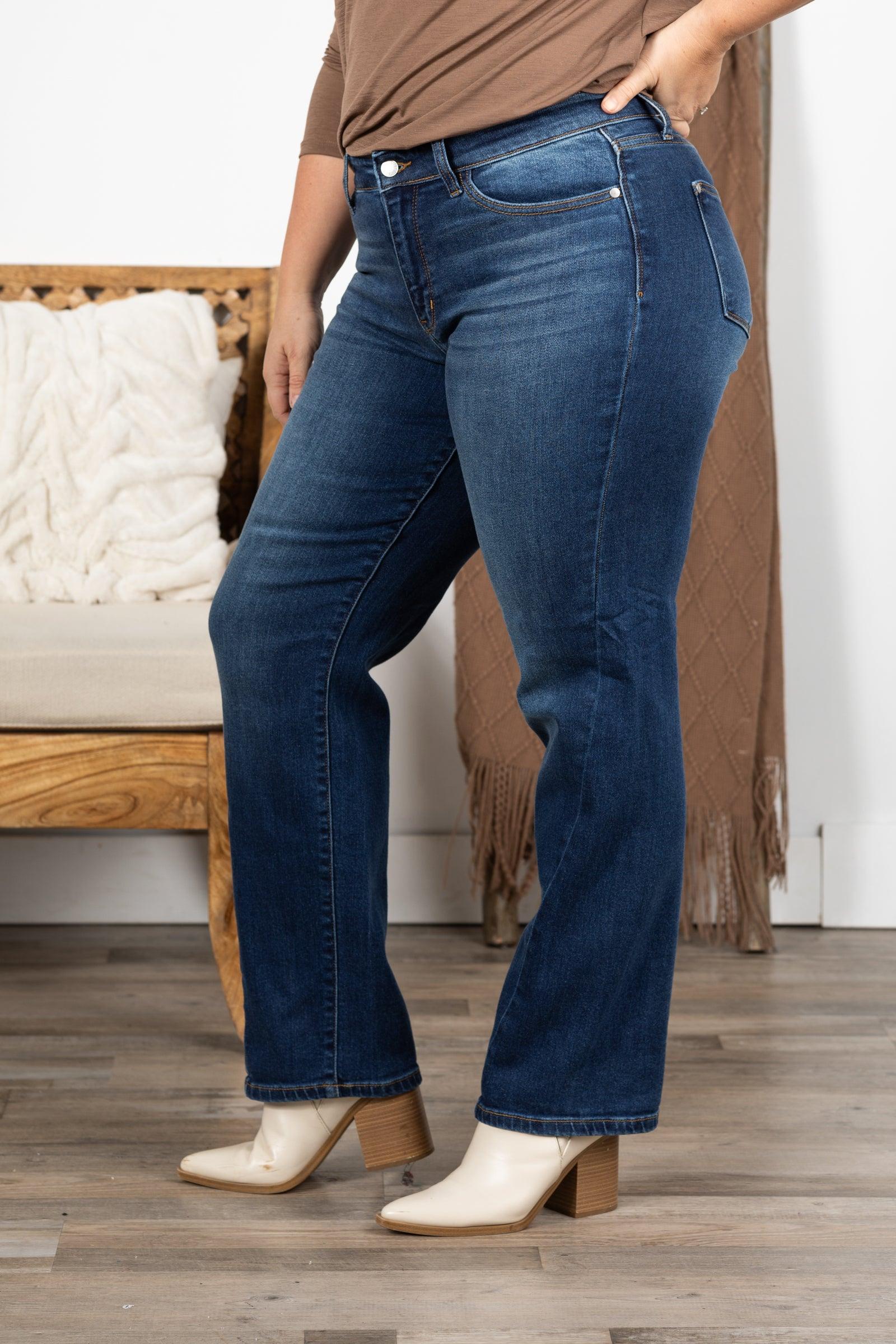Judy Blue Side Seam Detail Straight Jean Product Image