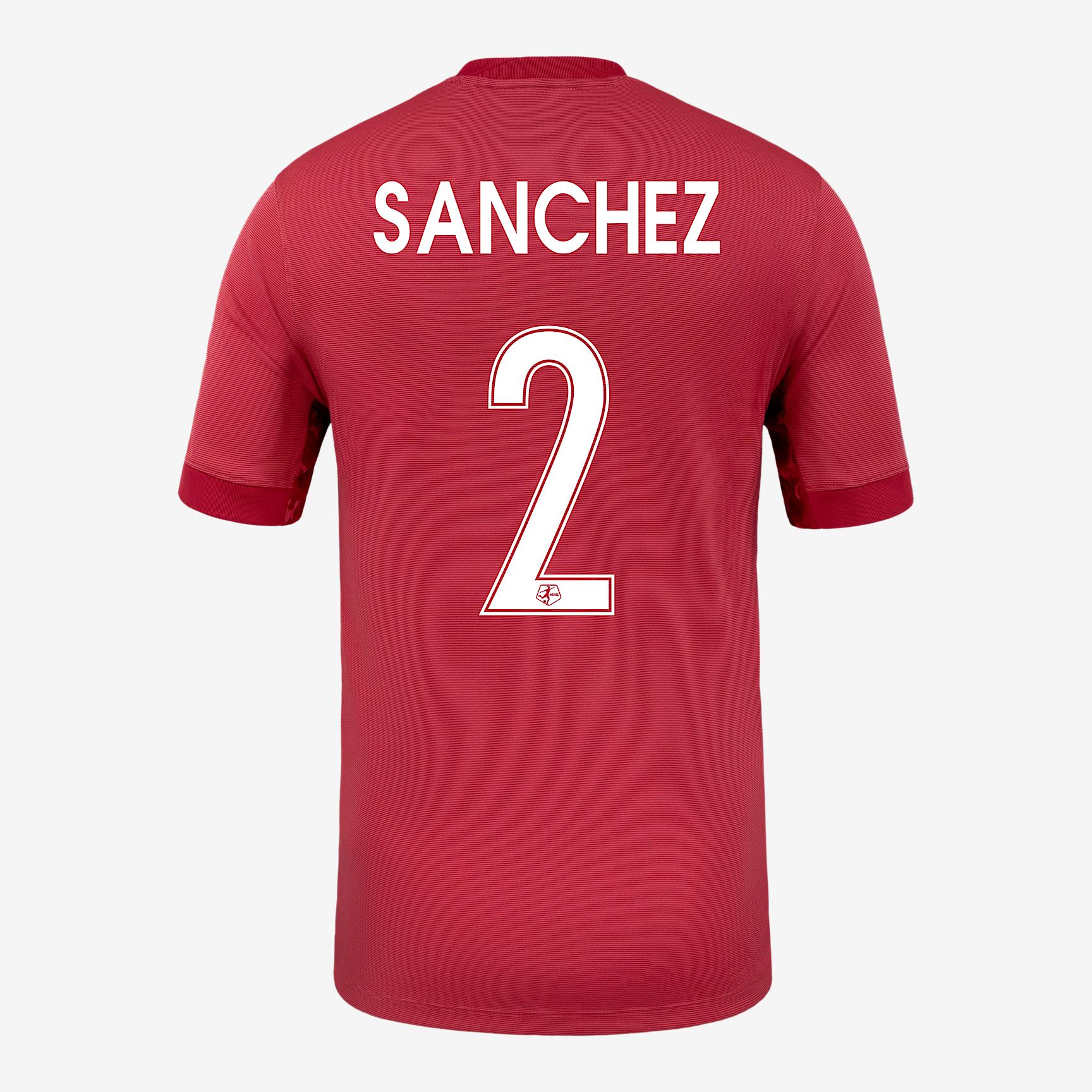 Ashley Sanchez North Carolina Courage 2025 Stadium Away Nike Mens Dri-FIT NWSL Replica Jersey | P35556NCAS-APV Product Image