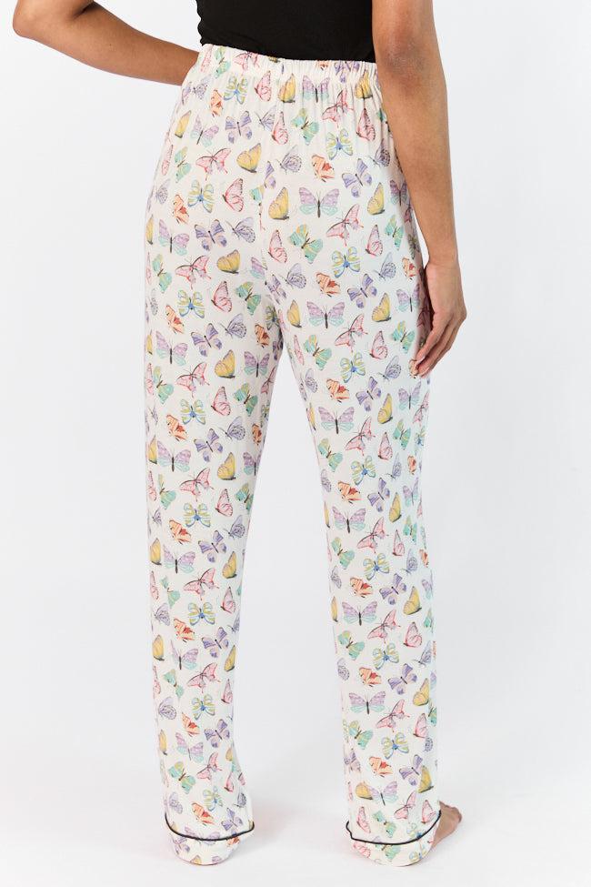 Good To Get Away Butterfly Pajama Pants FINAL SALE Product Image