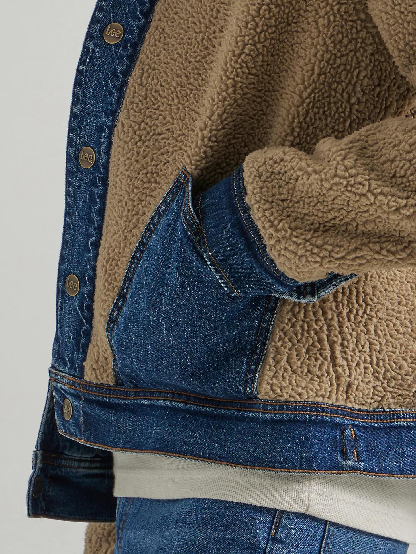 Men's Reversible Sherpa Lined Rider™ Jacket | Men's Jackets & Outerwear | Lee® Product Image