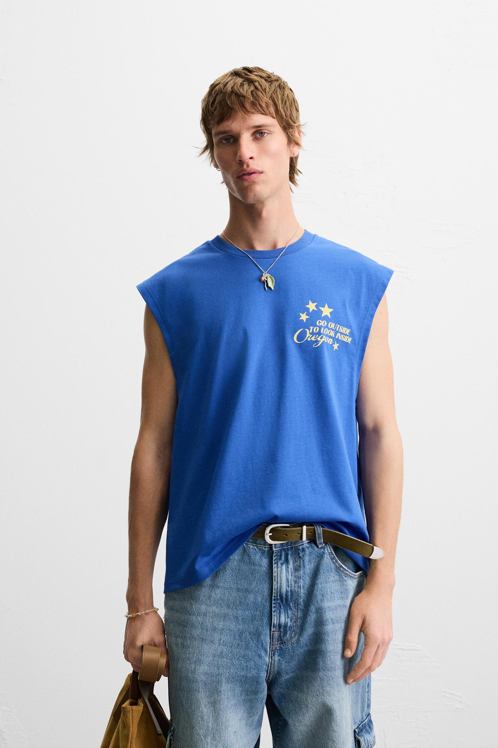 PRINTED TANK TOP Product Image