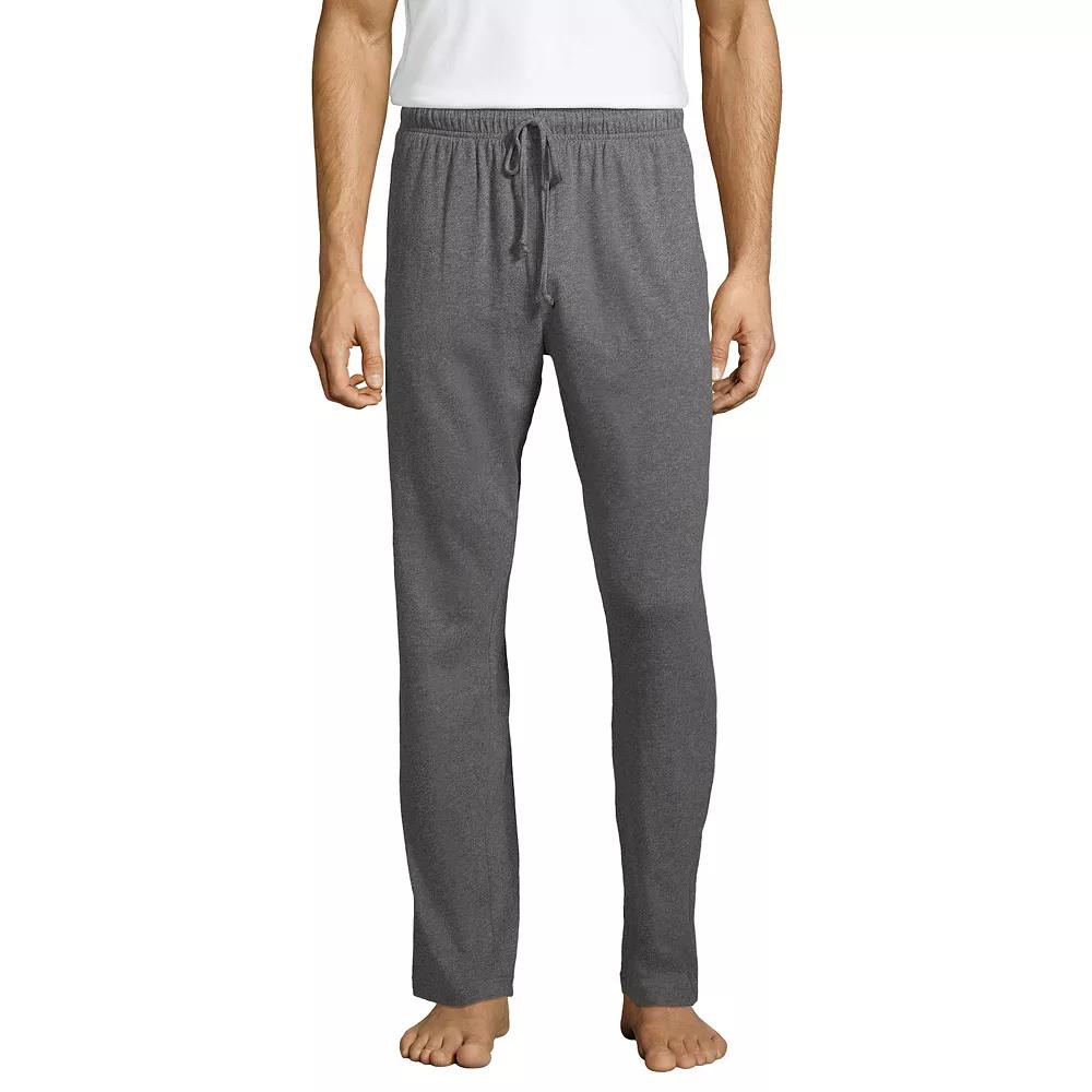 Big & Tall Lands' End Knit Jersey Sleep Pants, Men's,  Product Image