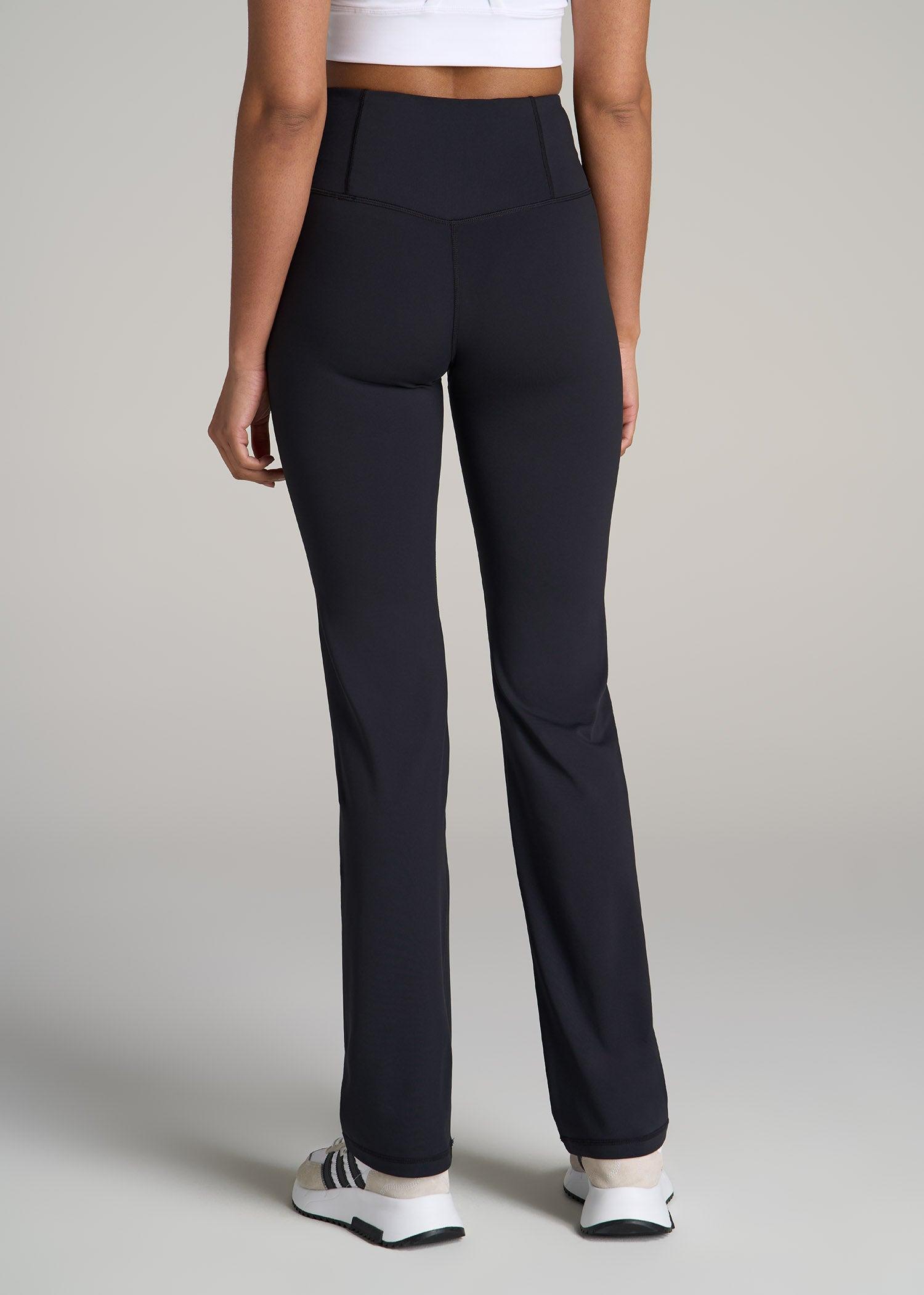 Balance Straight Leg Leggings for Tall Women in Black Female Product Image