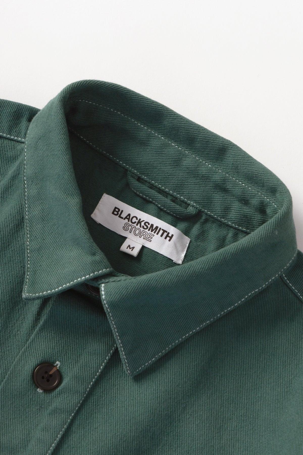 Blacksmith - Twill Two Button Popover - Evergreen Product Image