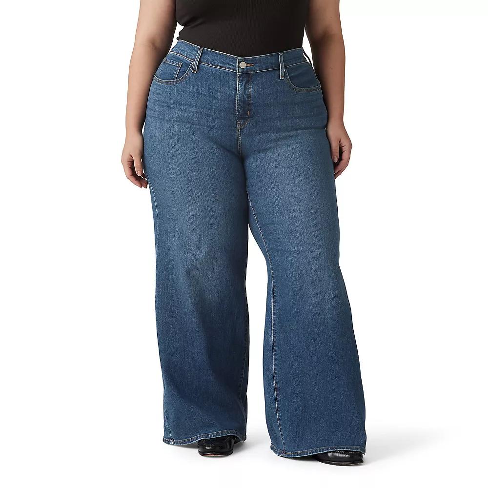 Plus Size Levi's® 318 Shaping Wide-Leg Jeans, Women's, Size: 20 - Regular, Clever Product Image