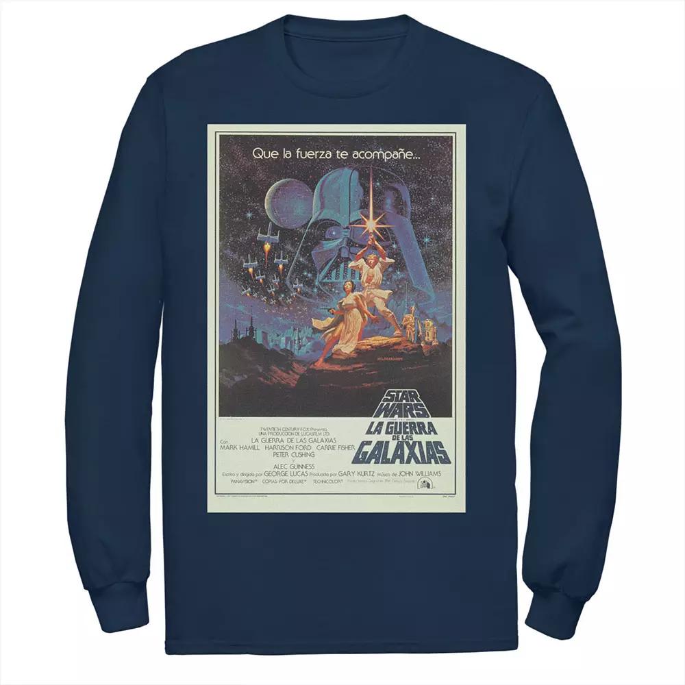 Men's Star Wars Vintage Movie Poster Portrait Tee,  Product Image