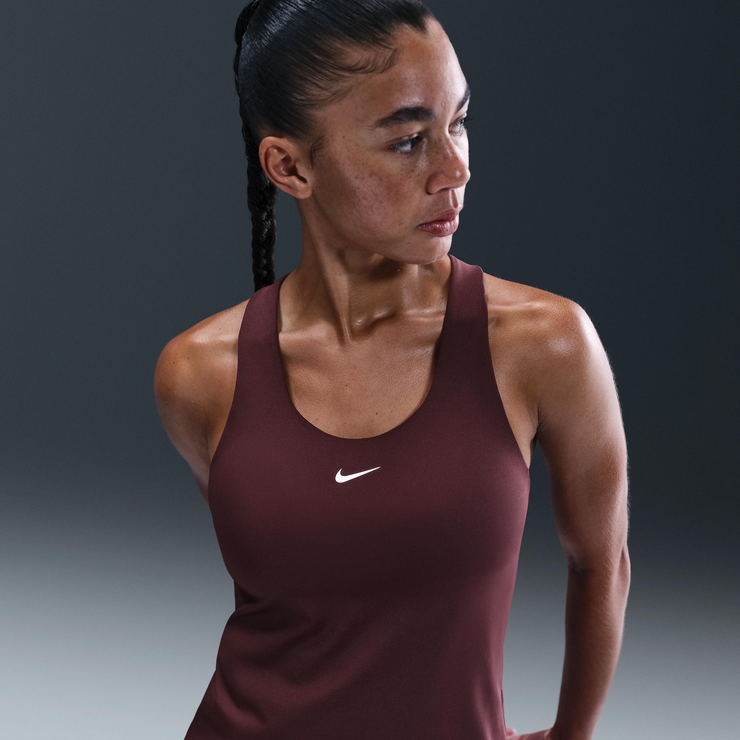 Nike Women's Swoosh Medium-Support Padded Sports Bra Tank Top Product Image