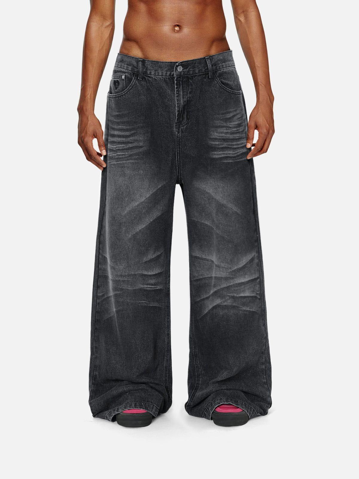 Aelfric Eden Baggy  Folds Jeans Product Image