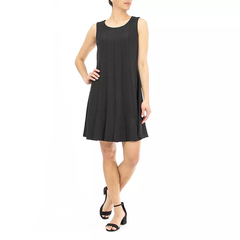 Women's Nina Leonard Pleated Sheath Dress,  Product Image