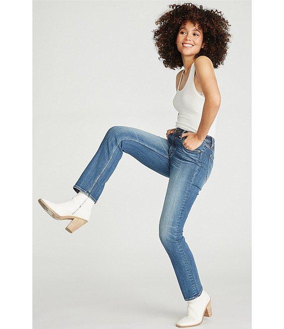 Vigoss High Rise Straight Jeans Product Image