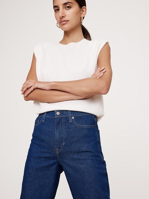 High-Rise Straight Jean Product Image