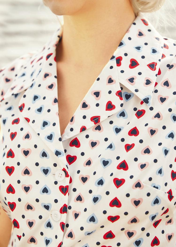 Feel the Morning Breeze Convertible Collar Shirt Product Image