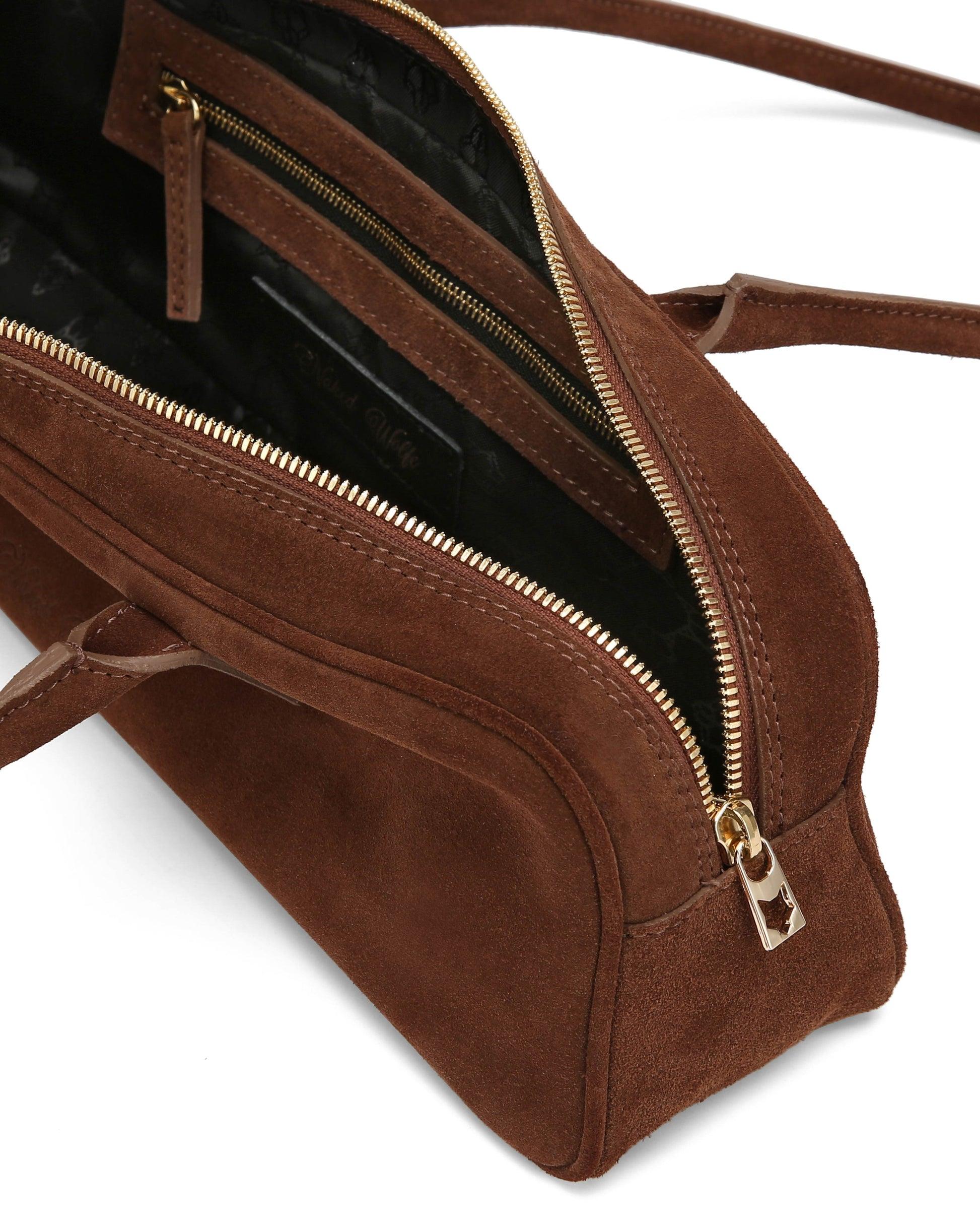 Candy Brown Suede Product Image