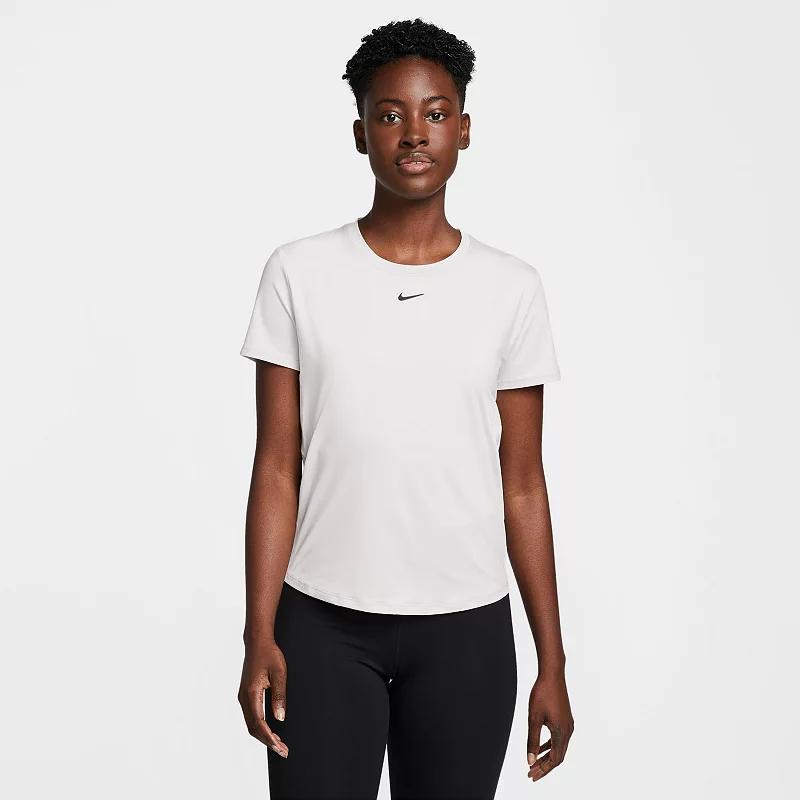 Nike Womens One Classic Dri-FIT Short-Sleeve Top | FN2798-100 Product Image