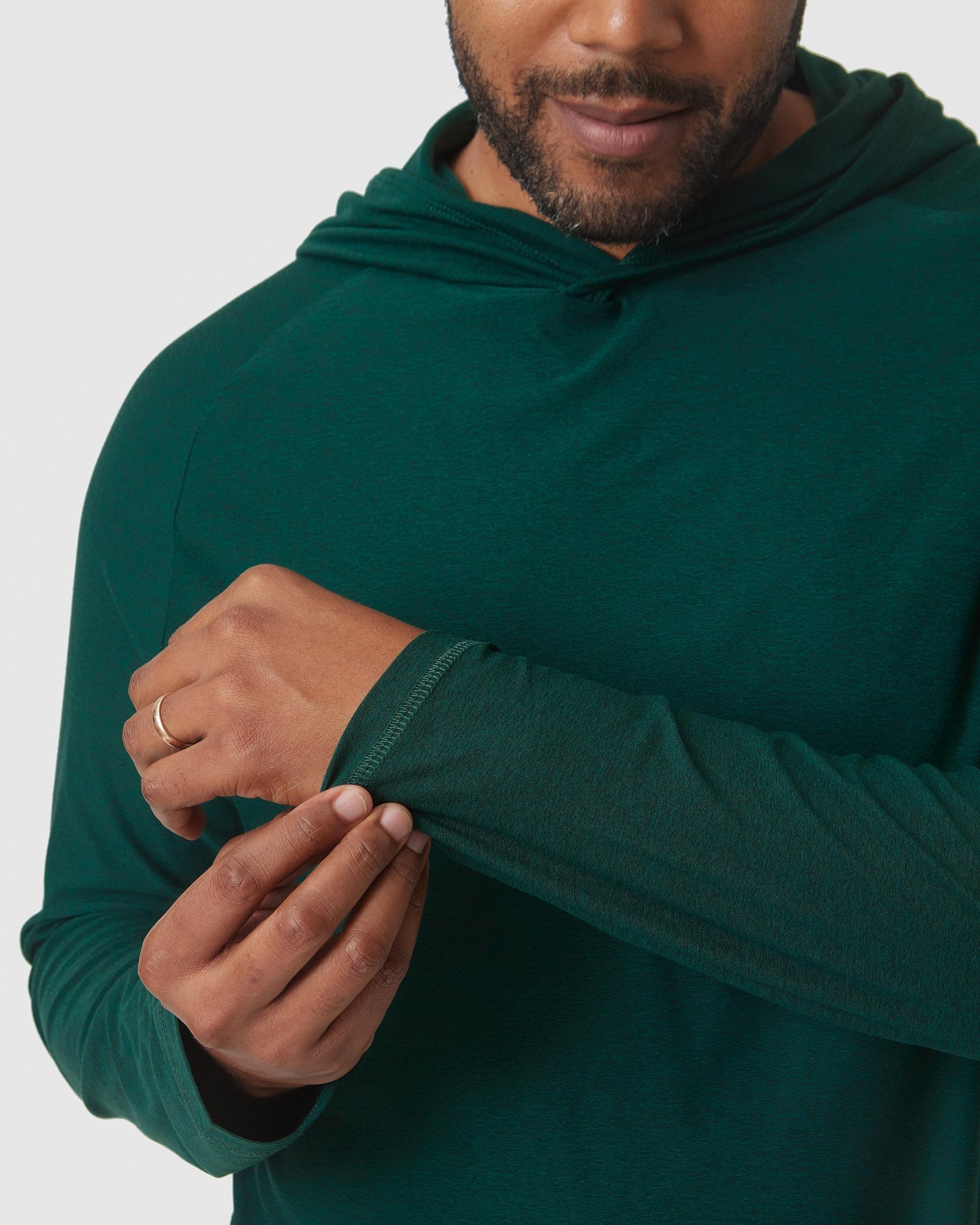Evergreen Heather Active Hoodie Product Image