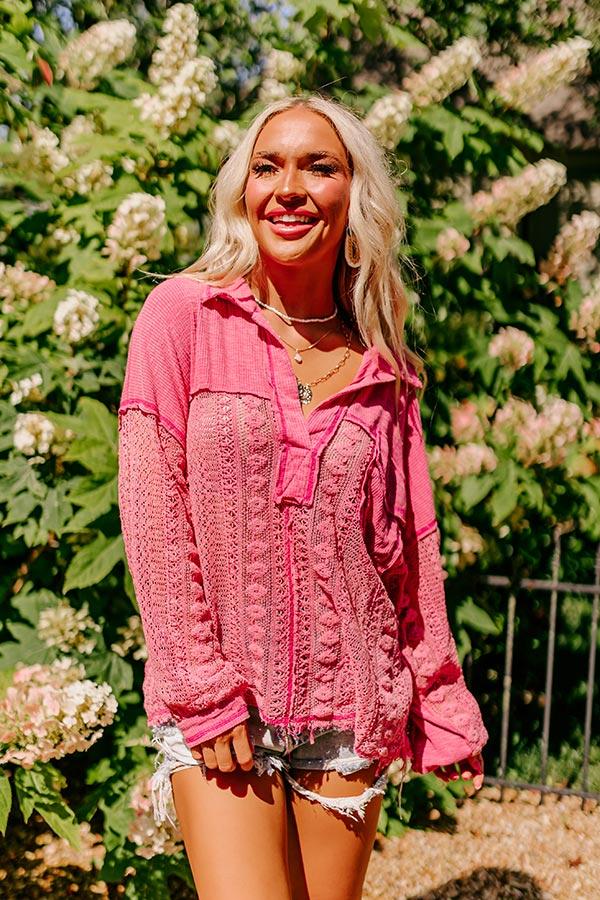 Protect Your Peace Knit Top Product Image