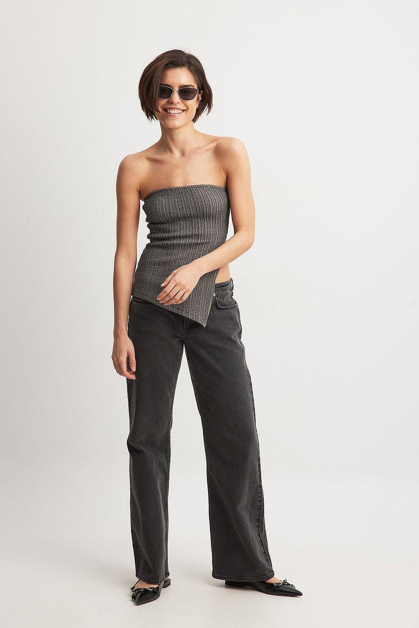 Structured Tube Side Slit Top Product Image