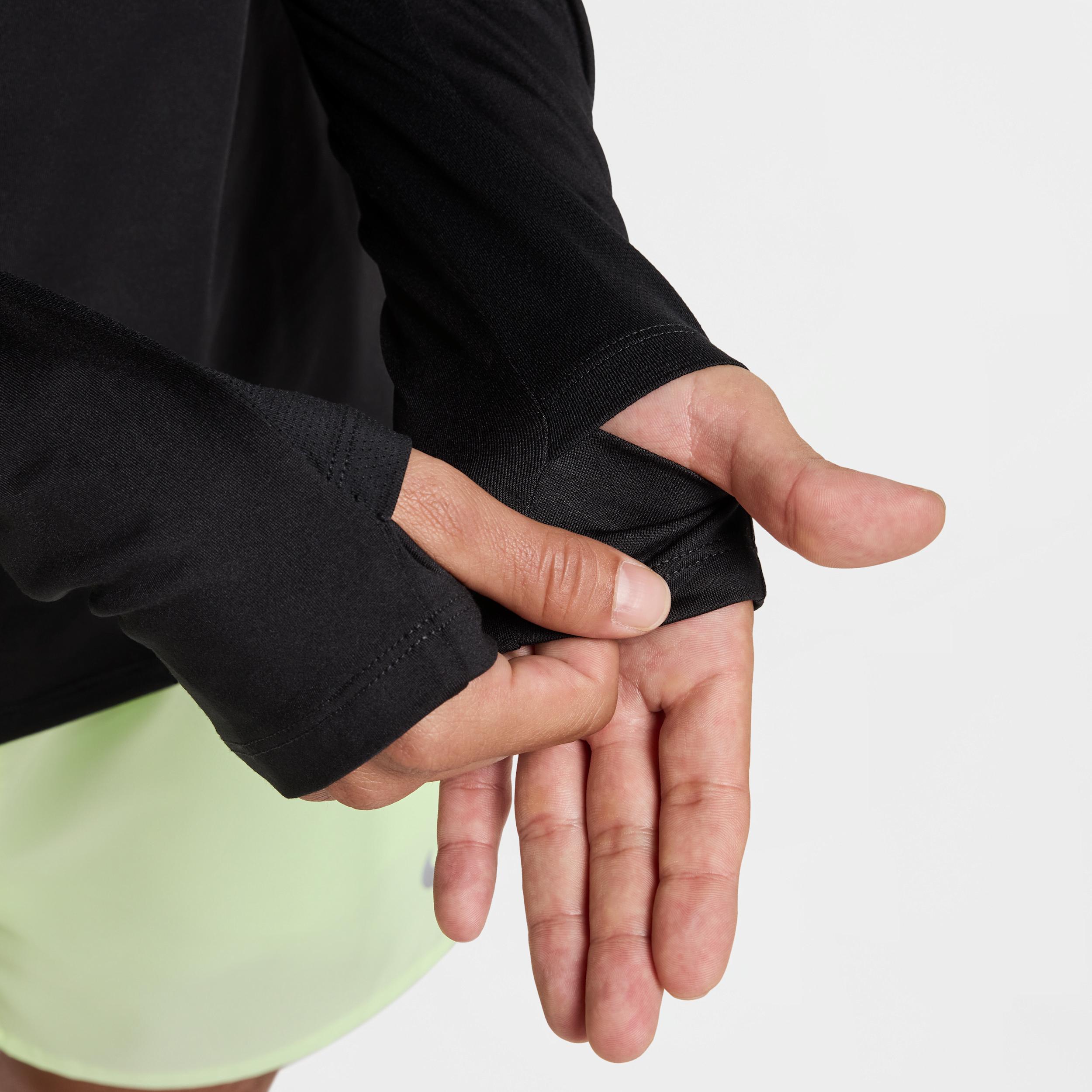 Nike Mens Stride Dri-FIT 1/4-Zip Running Top | HV2180-010 Product Image