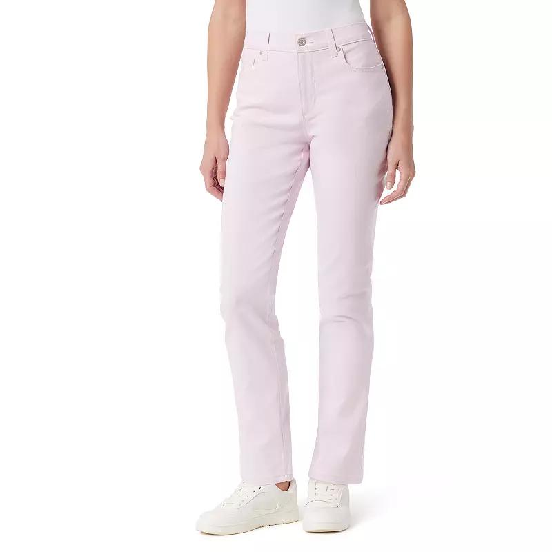 Women's Gloria Vanderbilt Amanda Classic Jeans, Size: 12 T/Large, Soft Peony Product Image