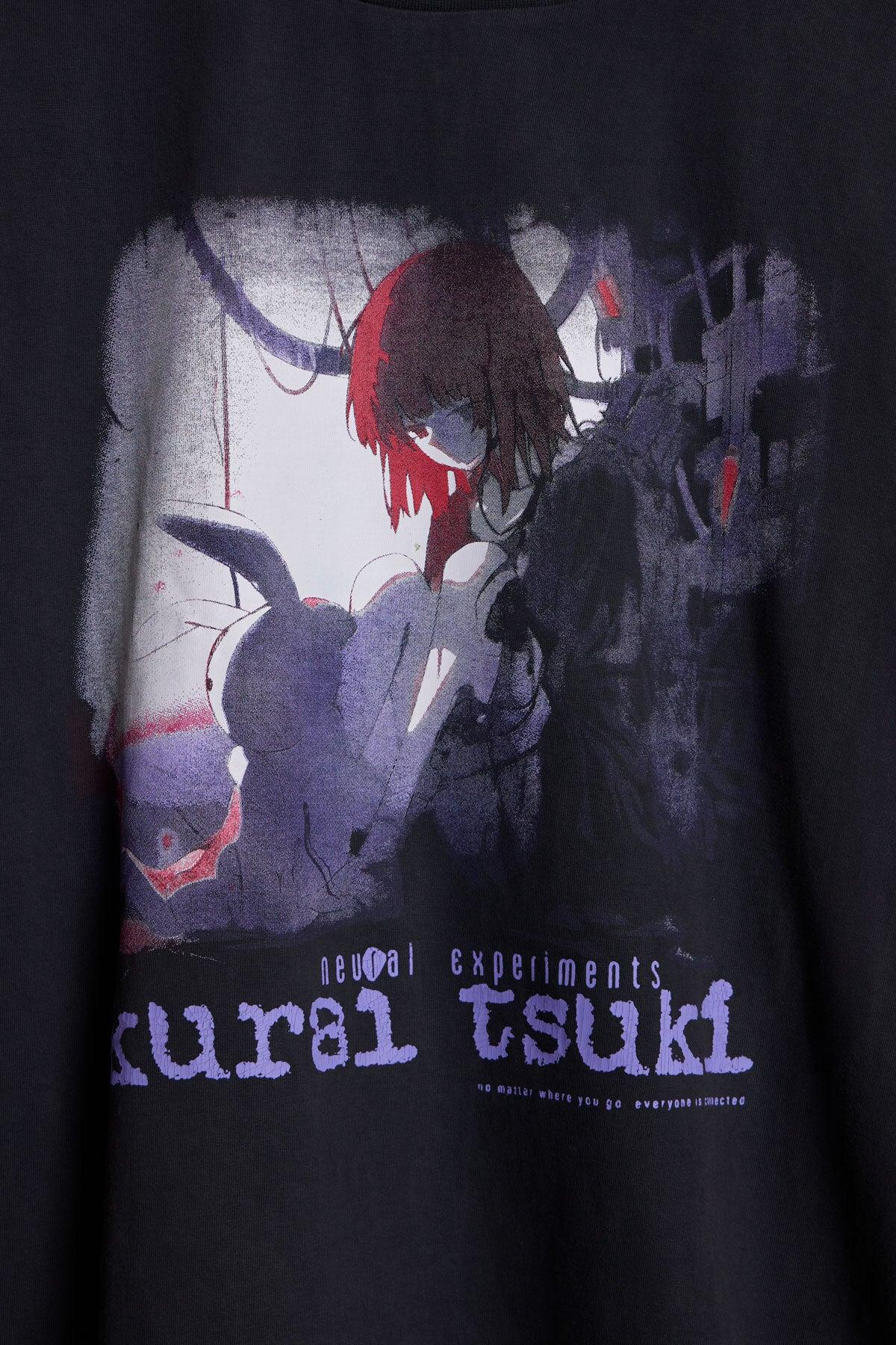 Kurai Tsuki Bunny L/S Tee - Black Product Image