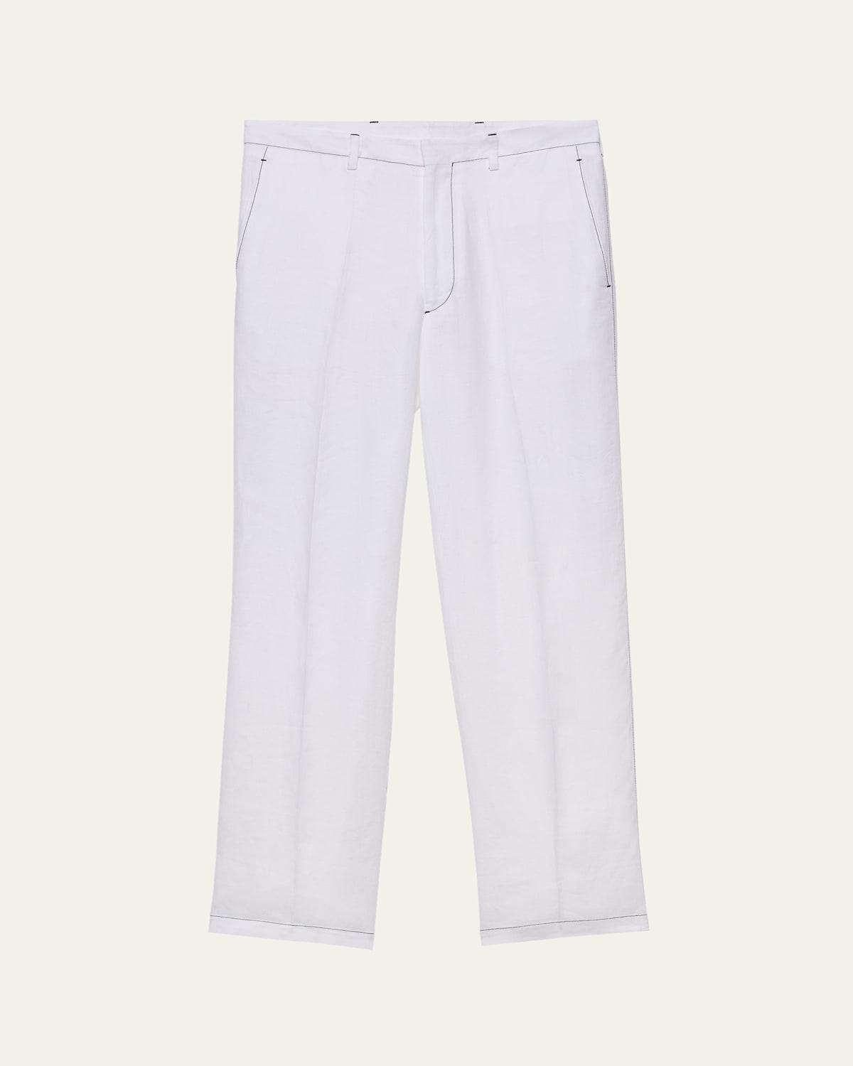 Mens Sartorial Linen Pants Product Image
