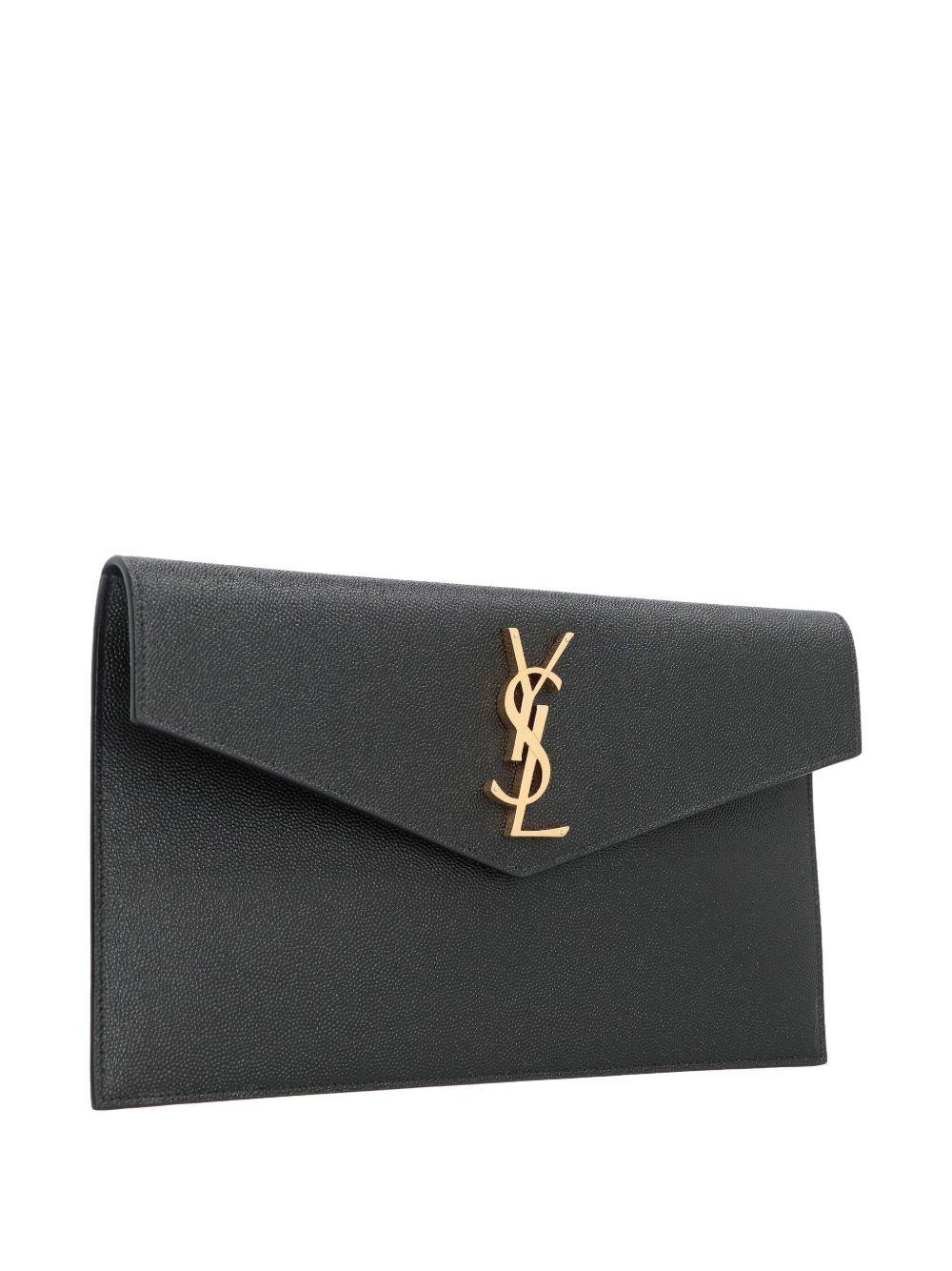 medium logo-plaque clutch bag Product Image