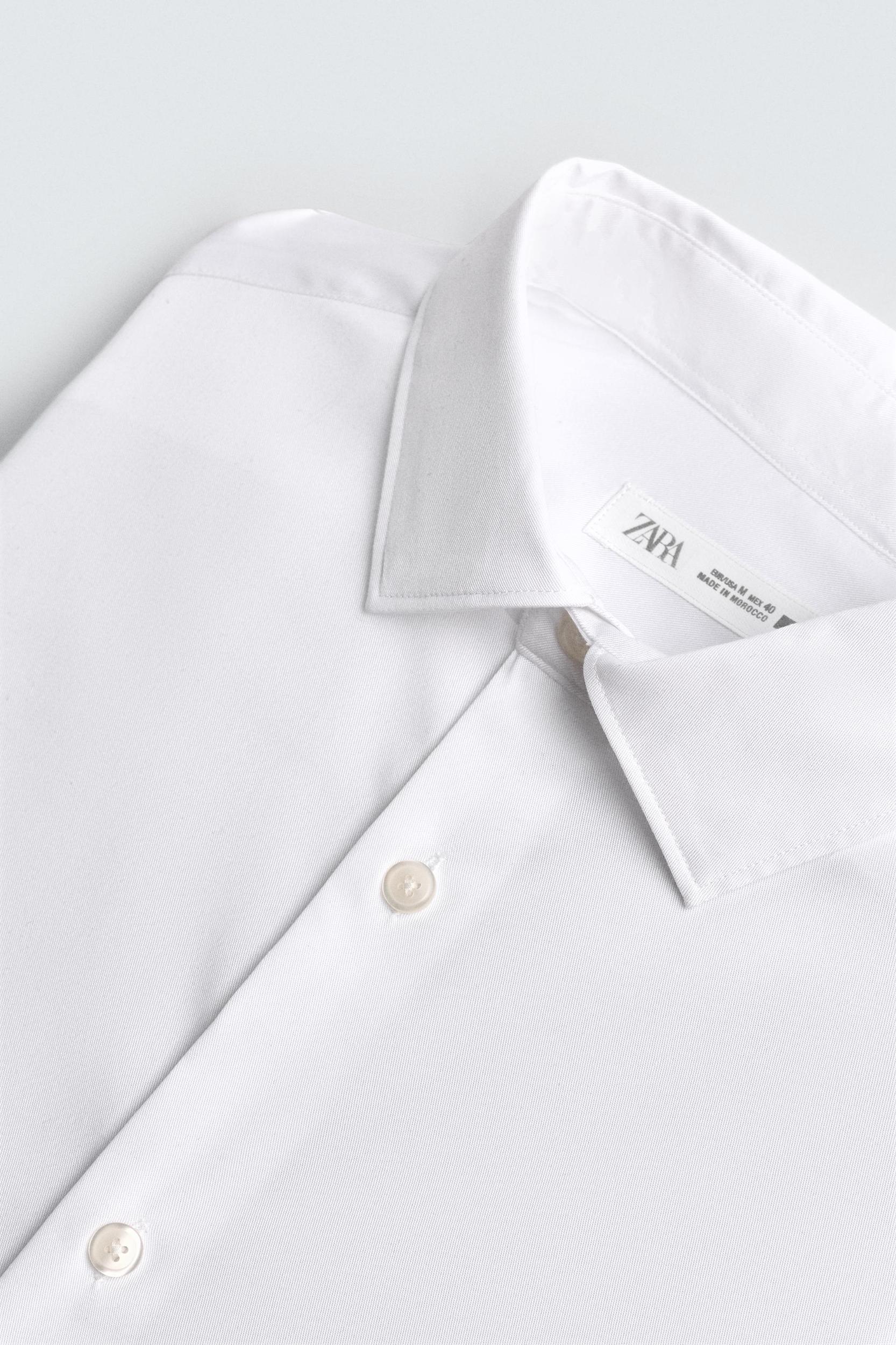 SLIM FIT FRENCH CUFF SHIRT Product Image