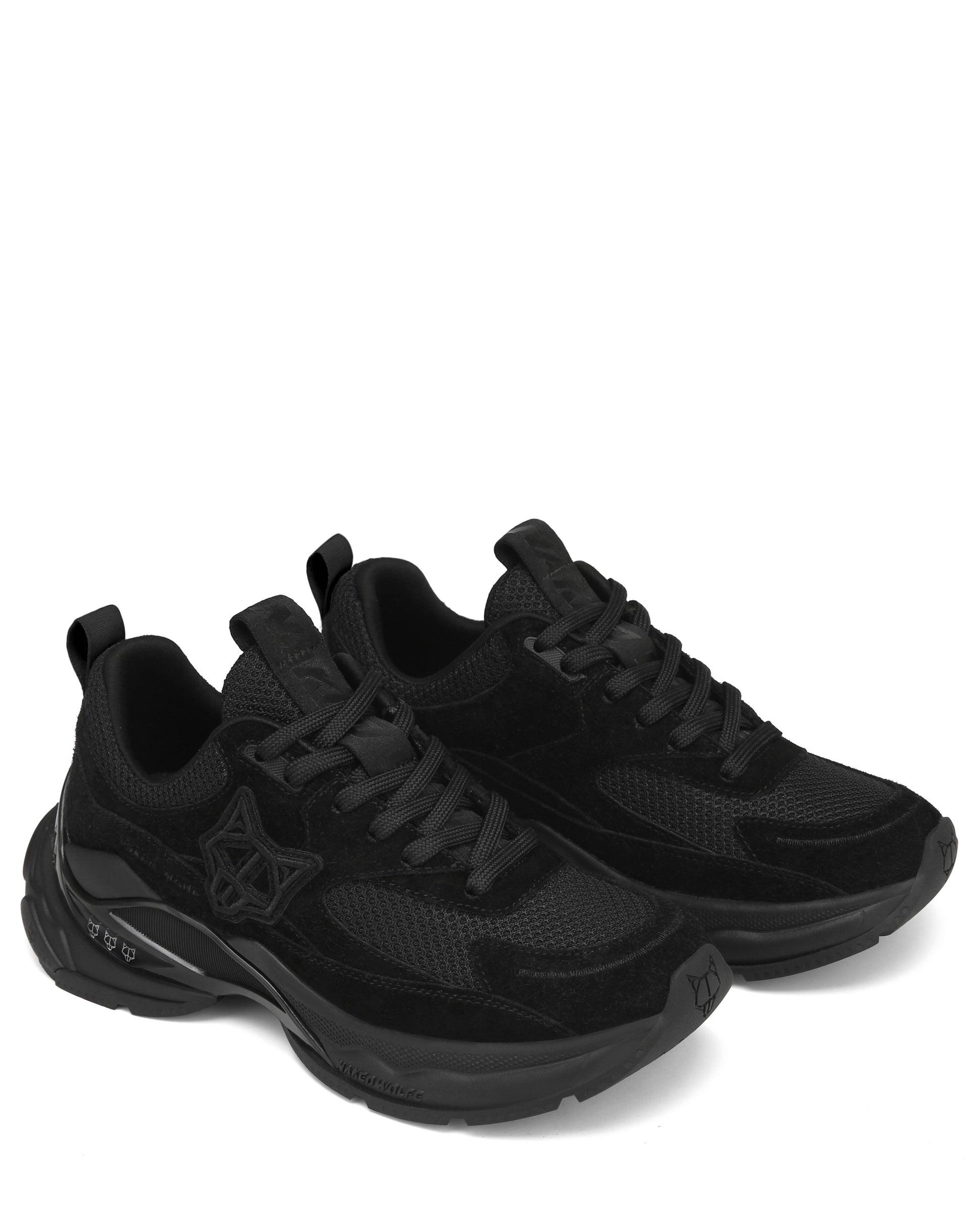 Super Double Black Suede Product Image