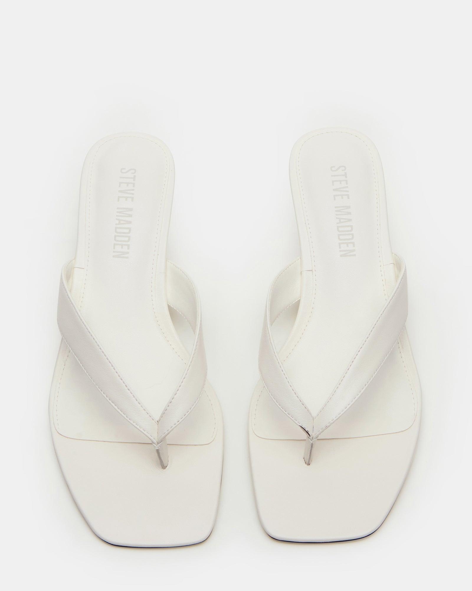 TRACIE WHITE LEATHER Female Product Image